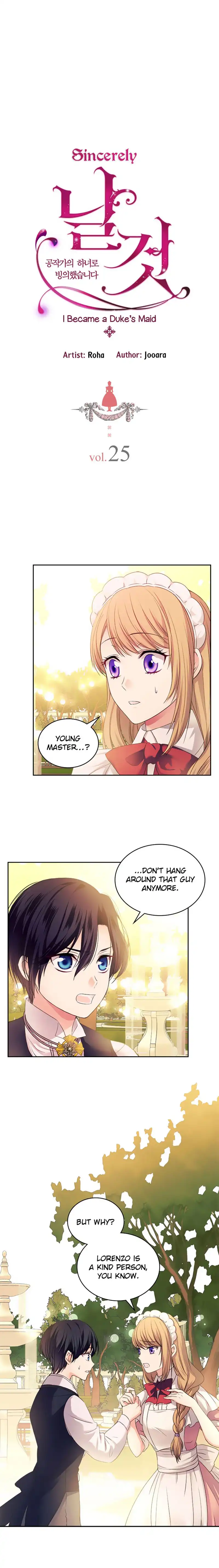 Sincerely: I Became a Duke's Maid Chapter 25 3